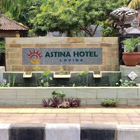 Astina Hotel Lovina Beach Extérieur photo