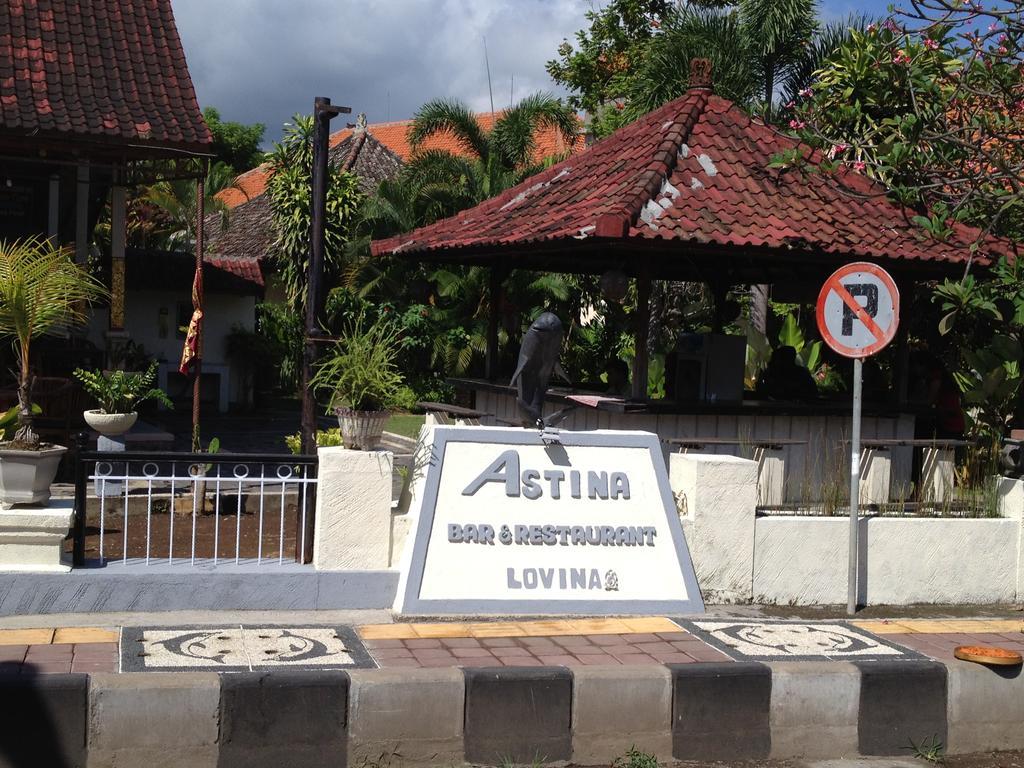 Astina Hotel Lovina Beach Extérieur photo