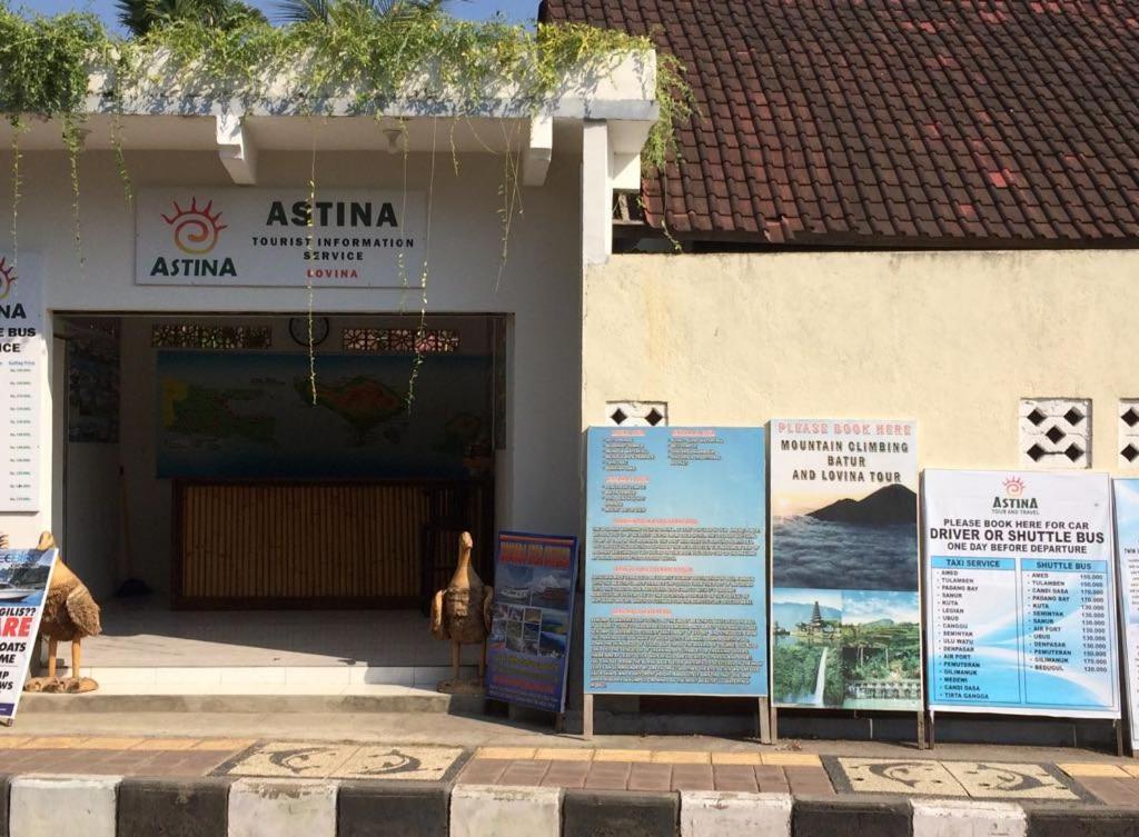 Astina Hotel Lovina Beach Extérieur photo